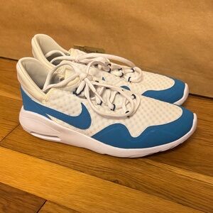 Nike Blue and White Athletic Shoes Size 8